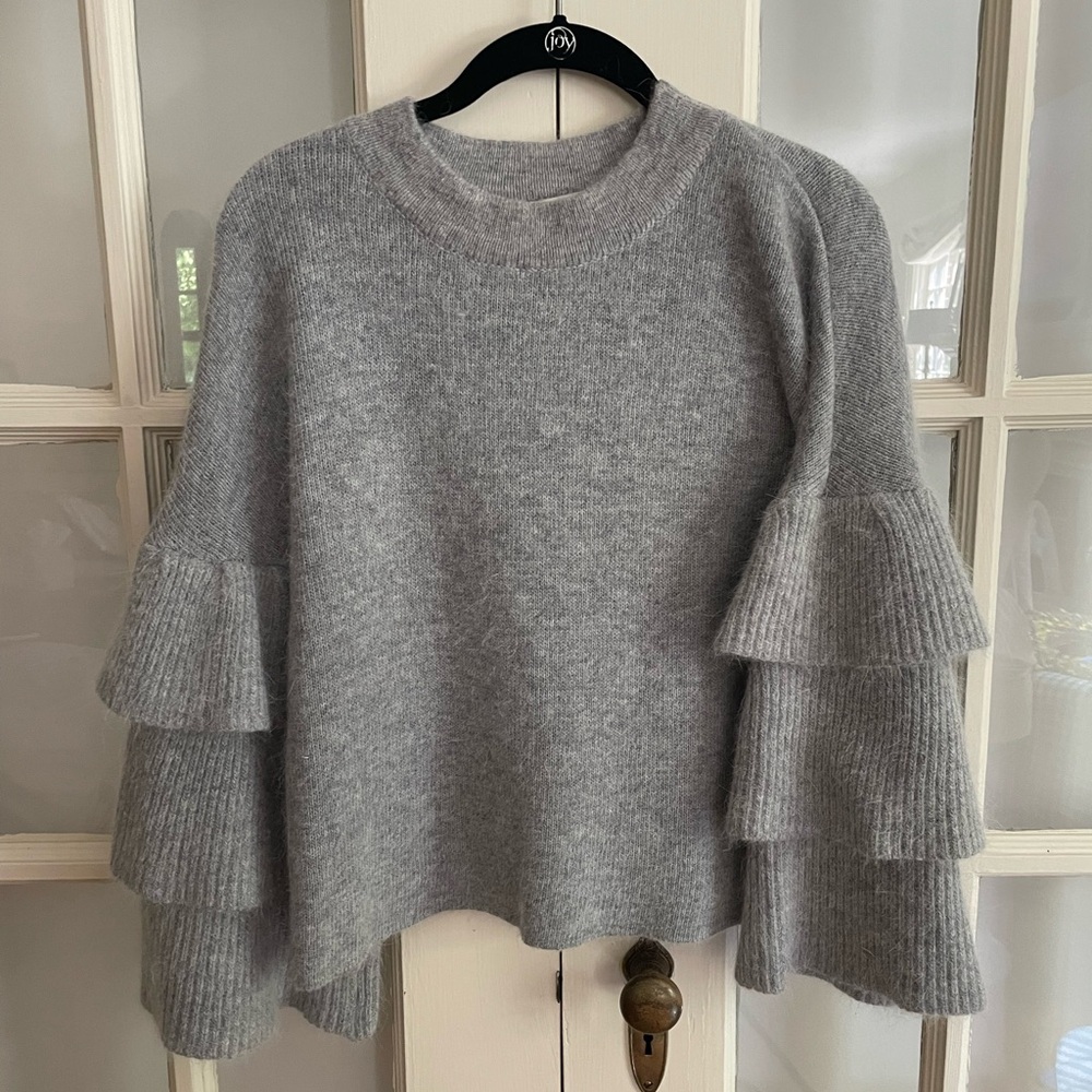 Endless Rose Ruffle Sleeved Sweater